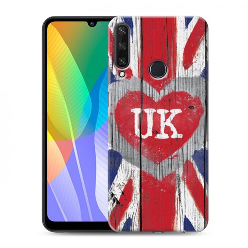 Дизайнерский пластиковый чехол для Huawei Y6p British love