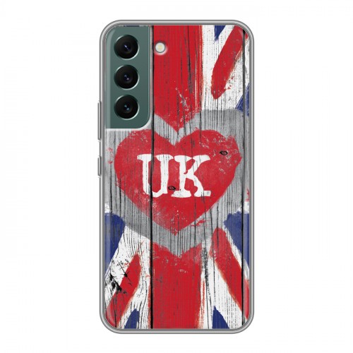 Дизайнерский силиконовый чехол для Samsung Galaxy S22 British love