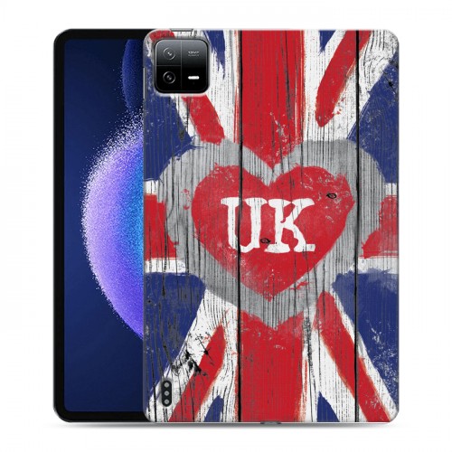 Дизайнерский силиконовый чехол для Xiaomi Pad 6 British love