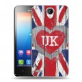 Дизайнерский пластиковый чехол для Lenovo S890 British love