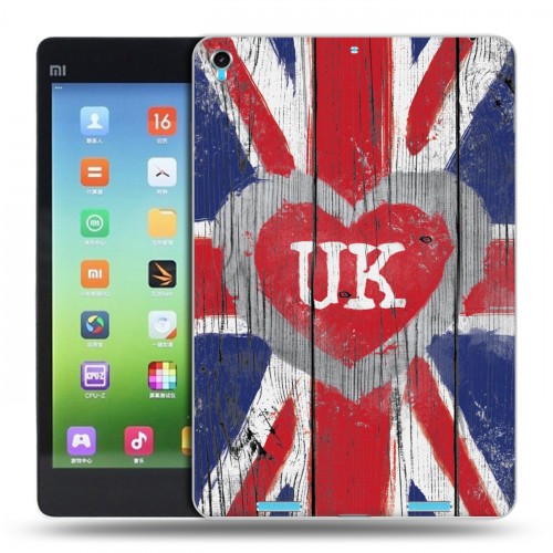 Дизайнерский силиконовый чехол для Xiaomi MiPad British love