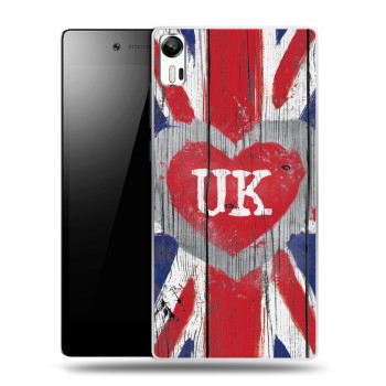 Дизайнерский силиконовый чехол для Lenovo Vibe Shot British love (на заказ)