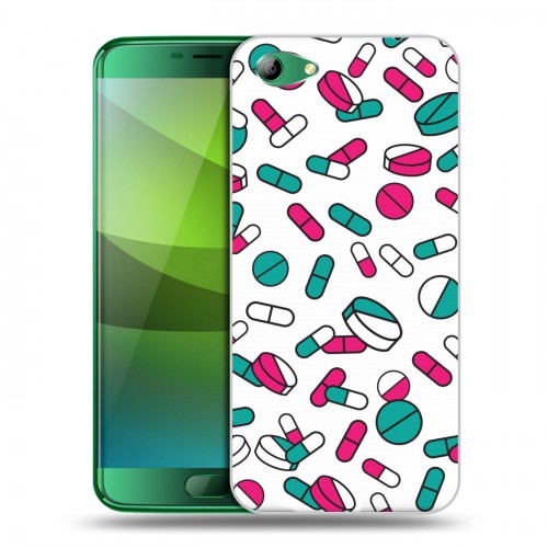 Дизайнерский силиконовый чехол для Elephone S7 Разноцветные таблетки