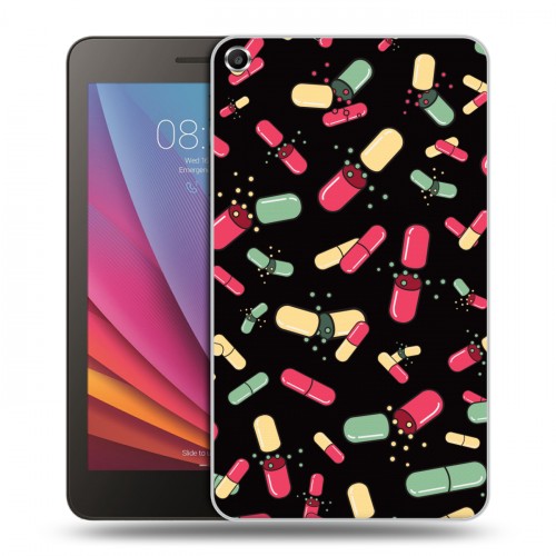Дизайнерский силиконовый чехол для Huawei MediaPad T1 7.0 Разноцветные таблетки