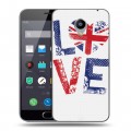 Дизайнерский пластиковый чехол для Meizu M2 Note British love