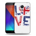 Дизайнерский пластиковый чехол для Meizu MX5 British love