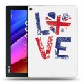 Дизайнерский силиконовый чехол для ASUS ZenPad 10 British love