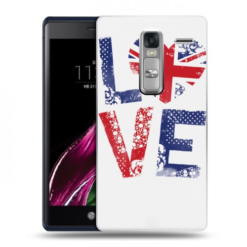 Дизайнерский пластиковый чехол для LG Class British love