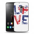 Дизайнерский пластиковый чехол для Lenovo A7010 British love