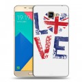 Дизайнерский силиконовый чехол для Samsung Galaxy A9 British love