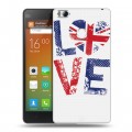 Дизайнерский силиконовый чехол для Xiaomi Mi4S British love