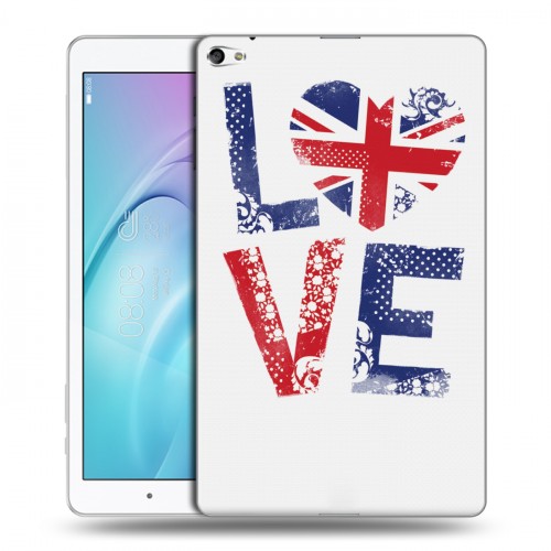 Дизайнерский силиконовый чехол для Huawei MediaPad T2 10.0 Pro British love
