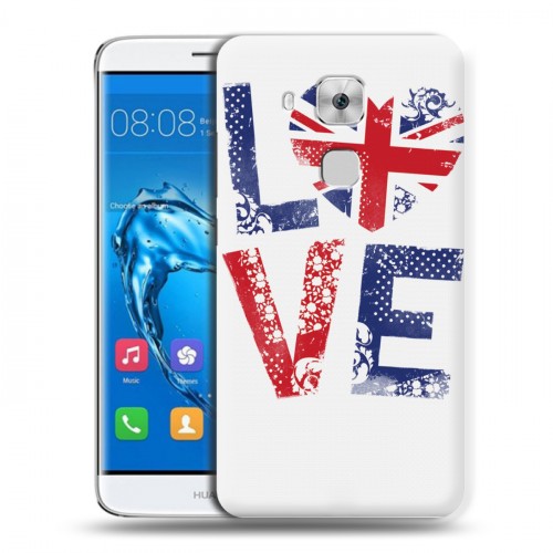 Дизайнерский пластиковый чехол для Huawei Nova Plus British love