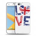 Дизайнерский силиконовый чехол для HTC One A9S British love