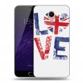 Дизайнерский пластиковый чехол для Meizu M3 Max British love