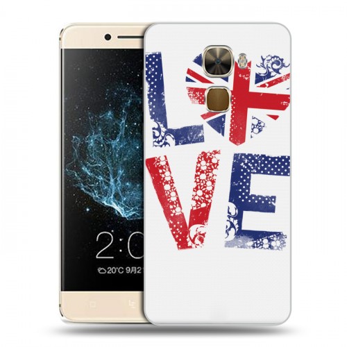 Дизайнерский пластиковый чехол для LeEco Le Pro 3 British love