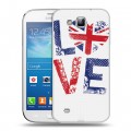 Дизайнерский пластиковый чехол для Samsung Galaxy Premier British love