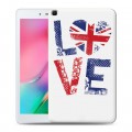 Дизайнерский силиконовый чехол для Samsung Galaxy Tab A 8.0 (2019) British love