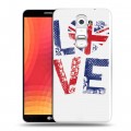 Дизайнерский пластиковый чехол для LG Optimus G2 British love