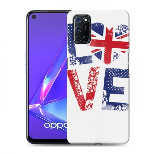 Дизайнерский пластиковый чехол для OPPO A52 British love