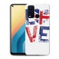 Дизайнерский пластиковый чехол для Vivo Y30 British love