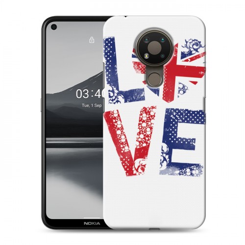 Дизайнерский силиконовый чехол для Nokia 3.4 British love