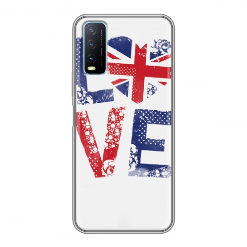 Дизайнерский силиконовый чехол для Vivo Y20 British love