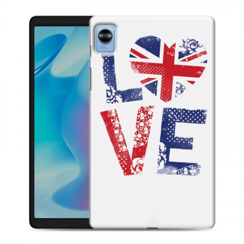 Дизайнерский силиконовый чехол для Realme Pad Mini British love