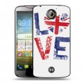 Дизайнерский пластиковый чехол для Acer Liquid S2 British love