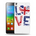 Дизайнерский пластиковый чехол для Lenovo A7000 British love