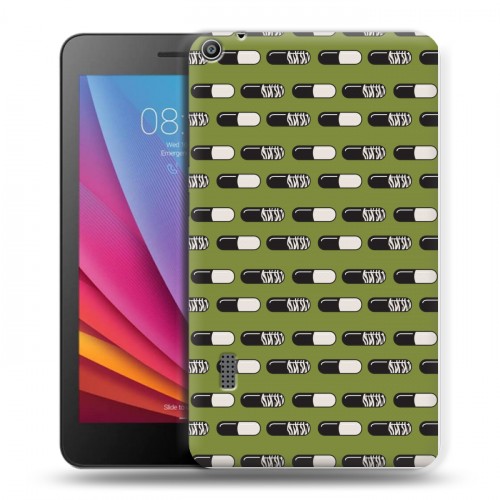 Дизайнерский силиконовый чехол для Huawei MediaPad T3 7 Разноцветные таблетки