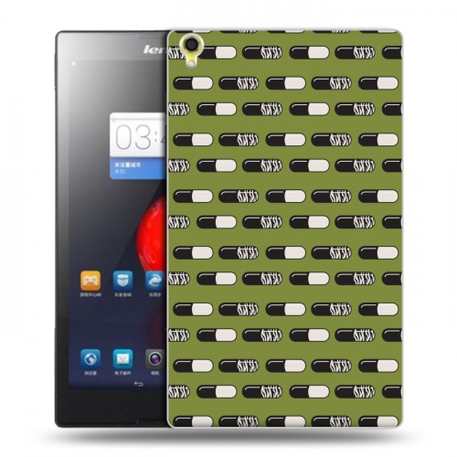 Дизайнерский силиконовый чехол для Lenovo Tab S8 Разноцветные таблетки