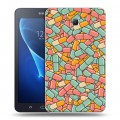 Дизайнерский силиконовый чехол для Samsung Galaxy Tab A 7 (2016) Разноцветные таблетки