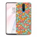 Дизайнерский пластиковый чехол для Xiaomi RedMi K30 Разноцветные таблетки