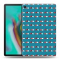 Дизайнерский силиконовый чехол для Samsung Galaxy Tab S5e Разноцветные таблетки