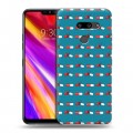 Дизайнерский пластиковый чехол для LG G8 ThinQ Разноцветные таблетки