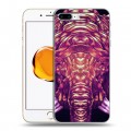 Дизайнерский силиконовый чехол для Iphone 7 Plus / 8 Plus Ультрафиолетовые животные