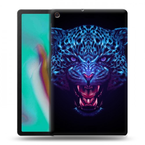 Дизайнерский силиконовый чехол для Samsung Galaxy Tab A 10.1 (2019) Ультрафиолетовые животные