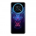 Дизайнерский силиконовый чехол для Huawei Honor Magic 4 Lite 5G Ультрафиолетовые животные