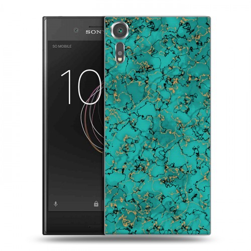 Дизайнерский пластиковый чехол для Sony Xperia XZs Мраморные тренды