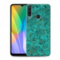 Дизайнерский пластиковый чехол для Huawei Y6p Мраморные тренды