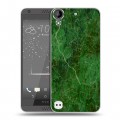 Дизайнерский пластиковый чехол для HTC Desire 530 Мраморные тренды