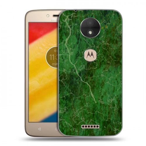 Дизайнерский силиконовый чехол для Motorola Moto C Мраморные тренды