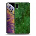 Дизайнерский силиконовый чехол для Iphone Xs Max Мраморные тренды