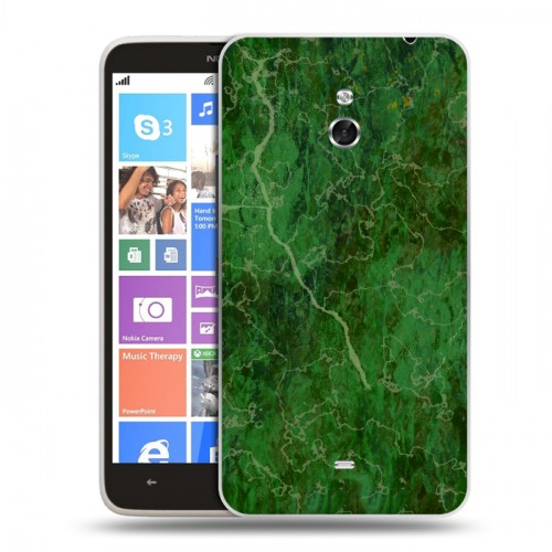Дизайнерский пластиковый чехол для Nokia Lumia 1320 Мраморные тренды