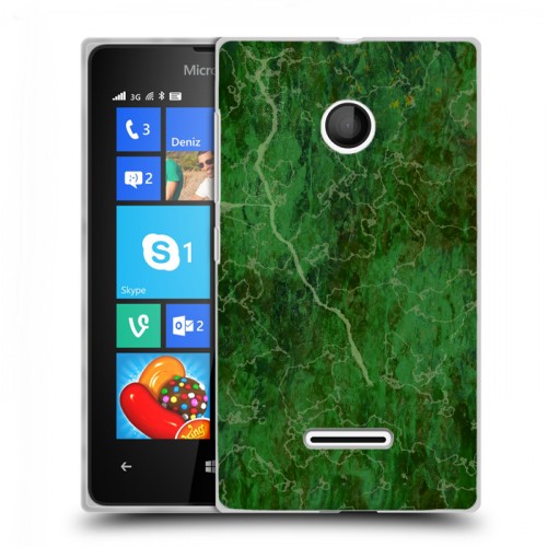 Дизайнерский пластиковый чехол для Microsoft Lumia 435 Мраморные тренды