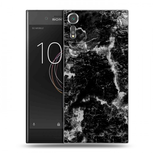 Дизайнерский пластиковый чехол для Sony Xperia XZs Мраморные тренды