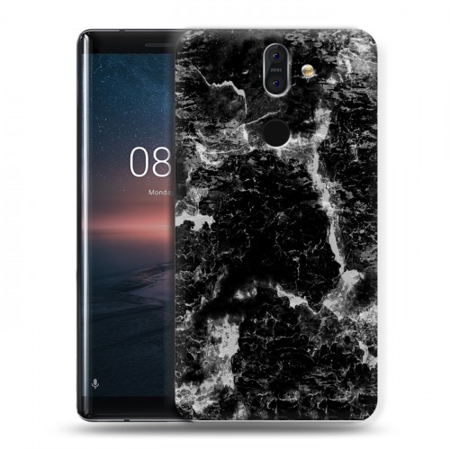 Дизайнерский пластиковый чехол для Nokia 8 Sirocco Мраморные тренды