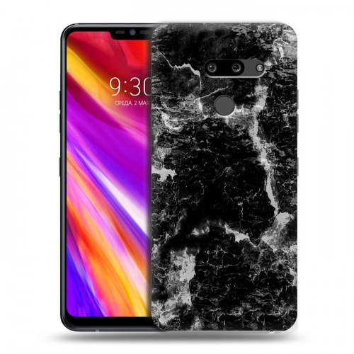 Дизайнерский пластиковый чехол для LG G8 ThinQ Мраморные тренды