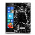 Дизайнерский пластиковый чехол для Microsoft Lumia 435 Мраморные тренды